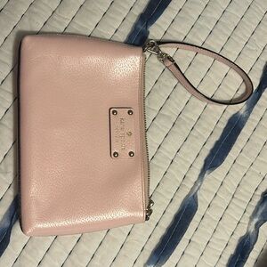 NWOT Kate Spade light pink wristlet